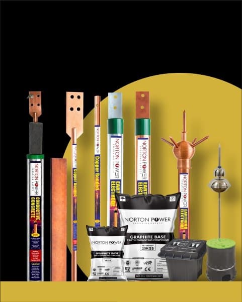 Norton Power earthing and lightning-protection product range